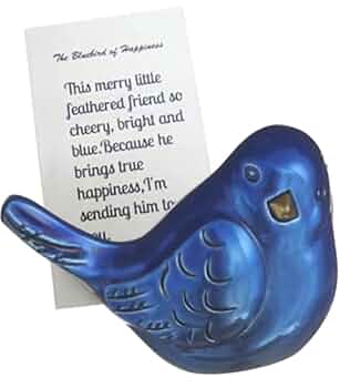 Happy blue birdさま Amazon.com: Westmon Works The Bluebird of Happiness Legend